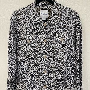 Tommy Bahama Two Palms Linen Raw-Edge Jacket